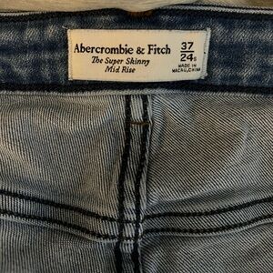 Abercrombie & Fitch Classic Blue Skinny Jeans